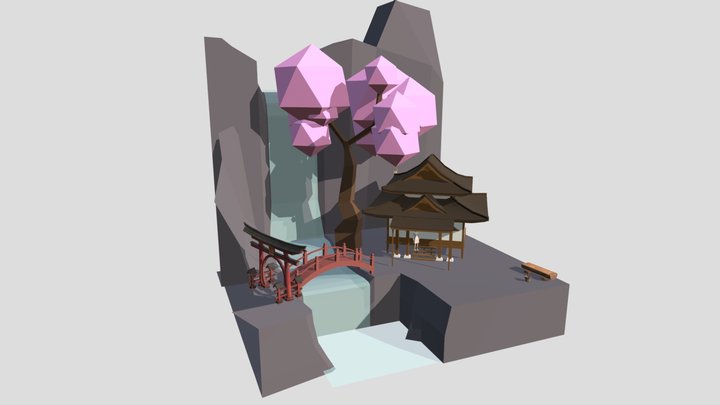 Grandma's House 3D Model