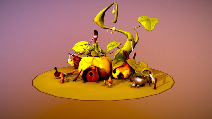 "Autumn House" 3D Model