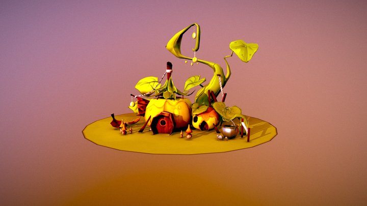 "Autumn House" 3D Model