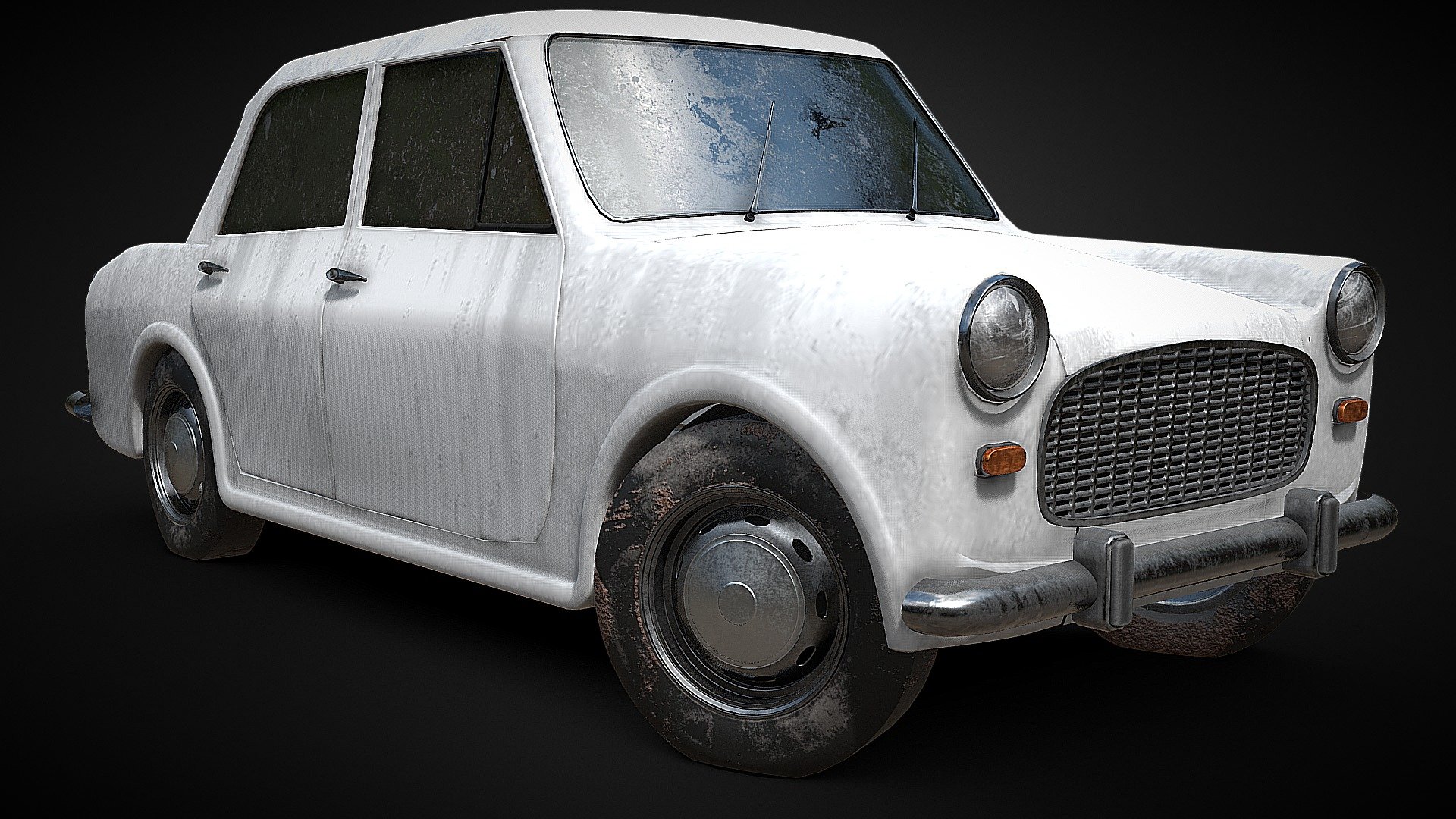 Fiat Premier President 1964 2001 Buy Royalty Free 3d Model By