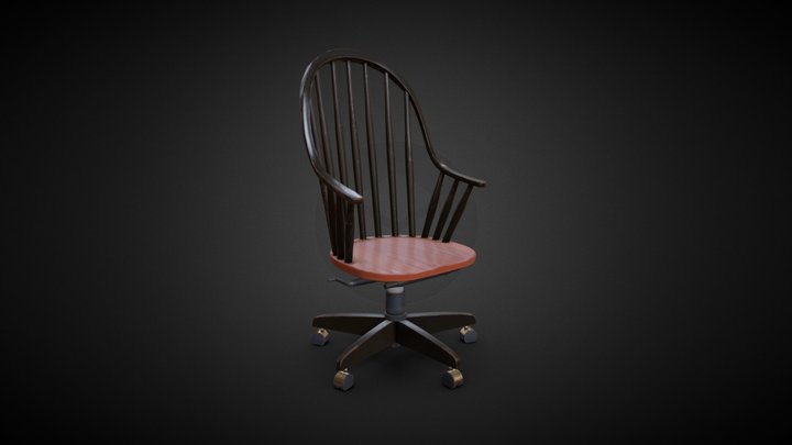 Deskchair 3D Model