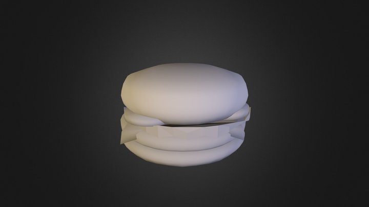 Hamburguesa 3D Model