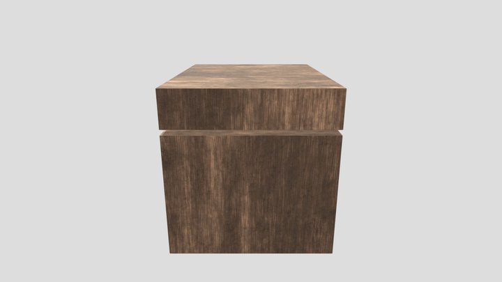 Chest animated 3D Model