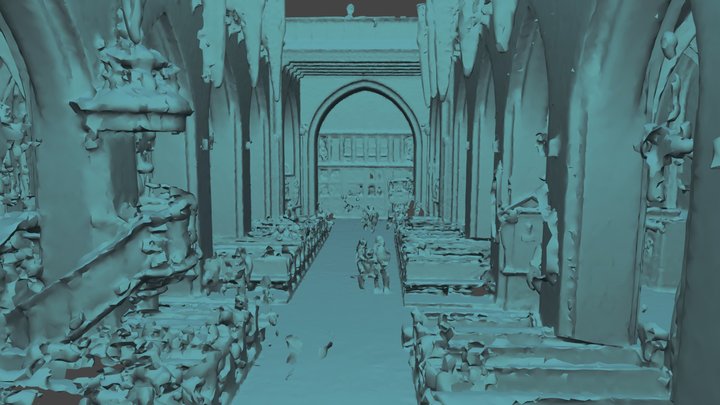Wrocław Cathedral - 3DMP Raven scan – Modello 3D gratuito STL