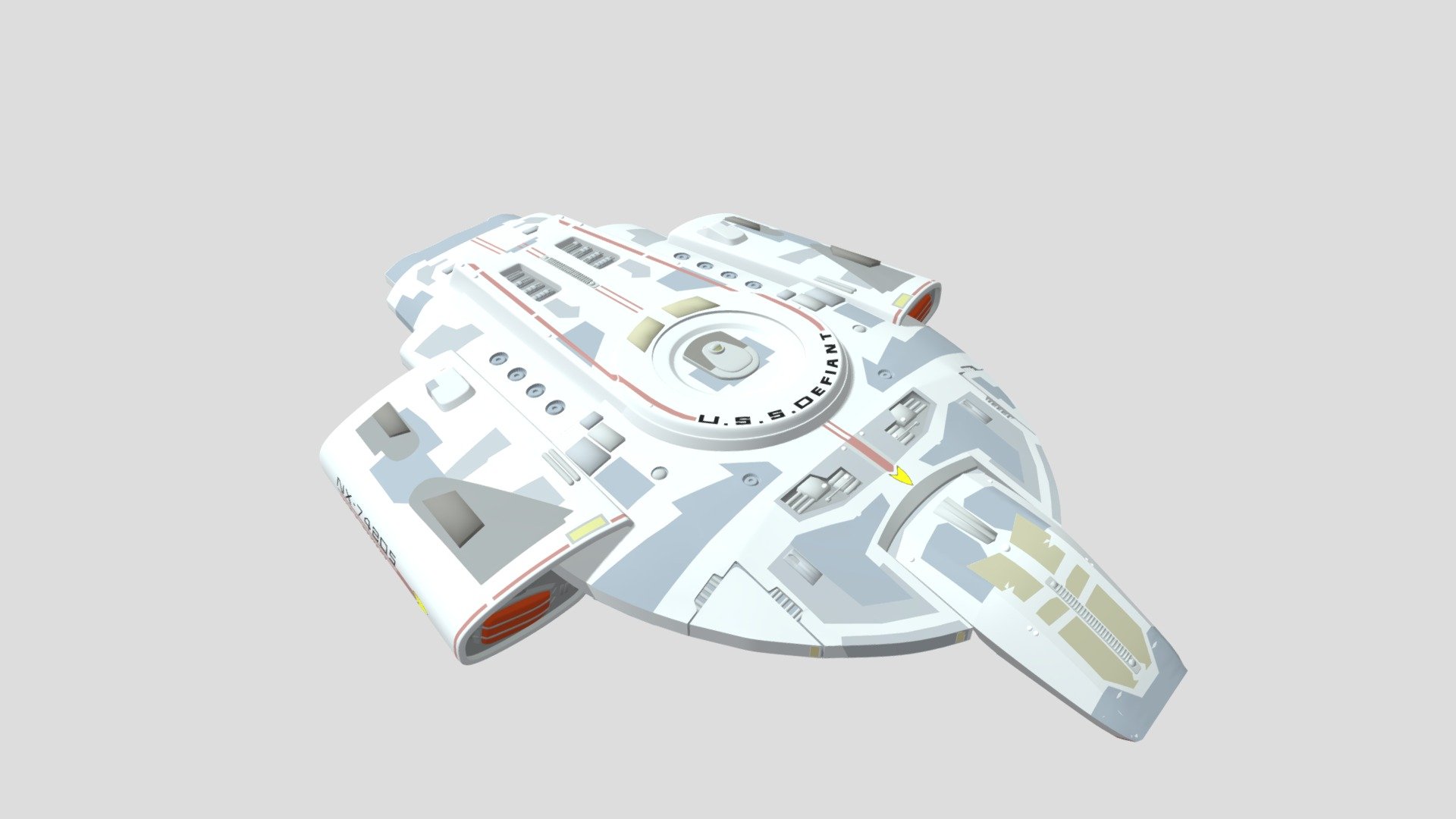 Defiant Light Grey Obj