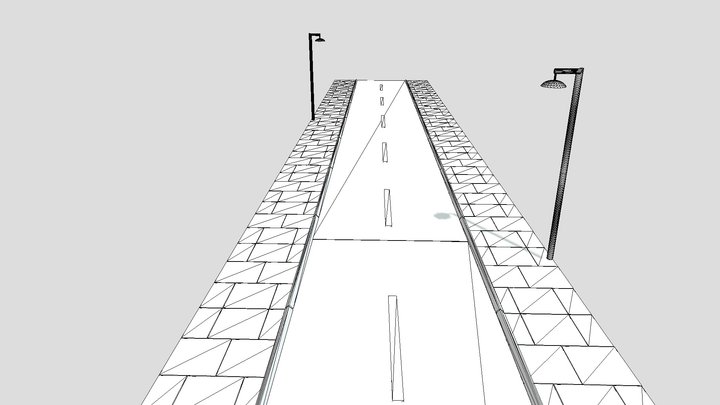 Road 3D Model
