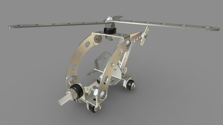 Helicopter 3D Model