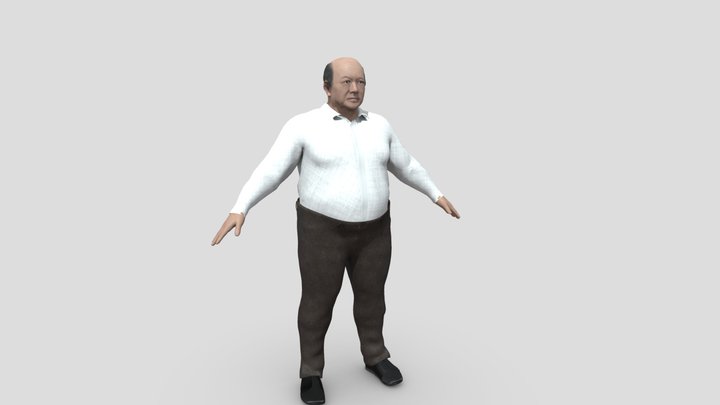 OLD MAN 3D Model