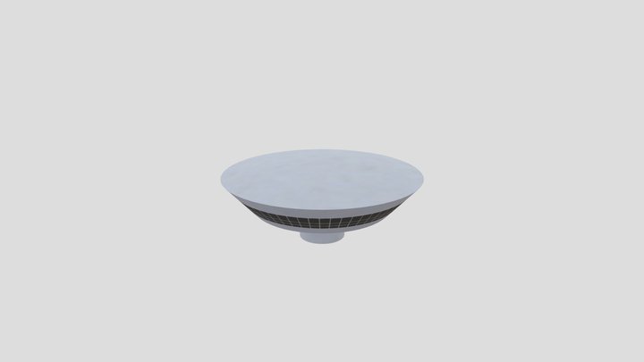 Prédio Museu de Arte Contemporânea de Niterói 3D Model
