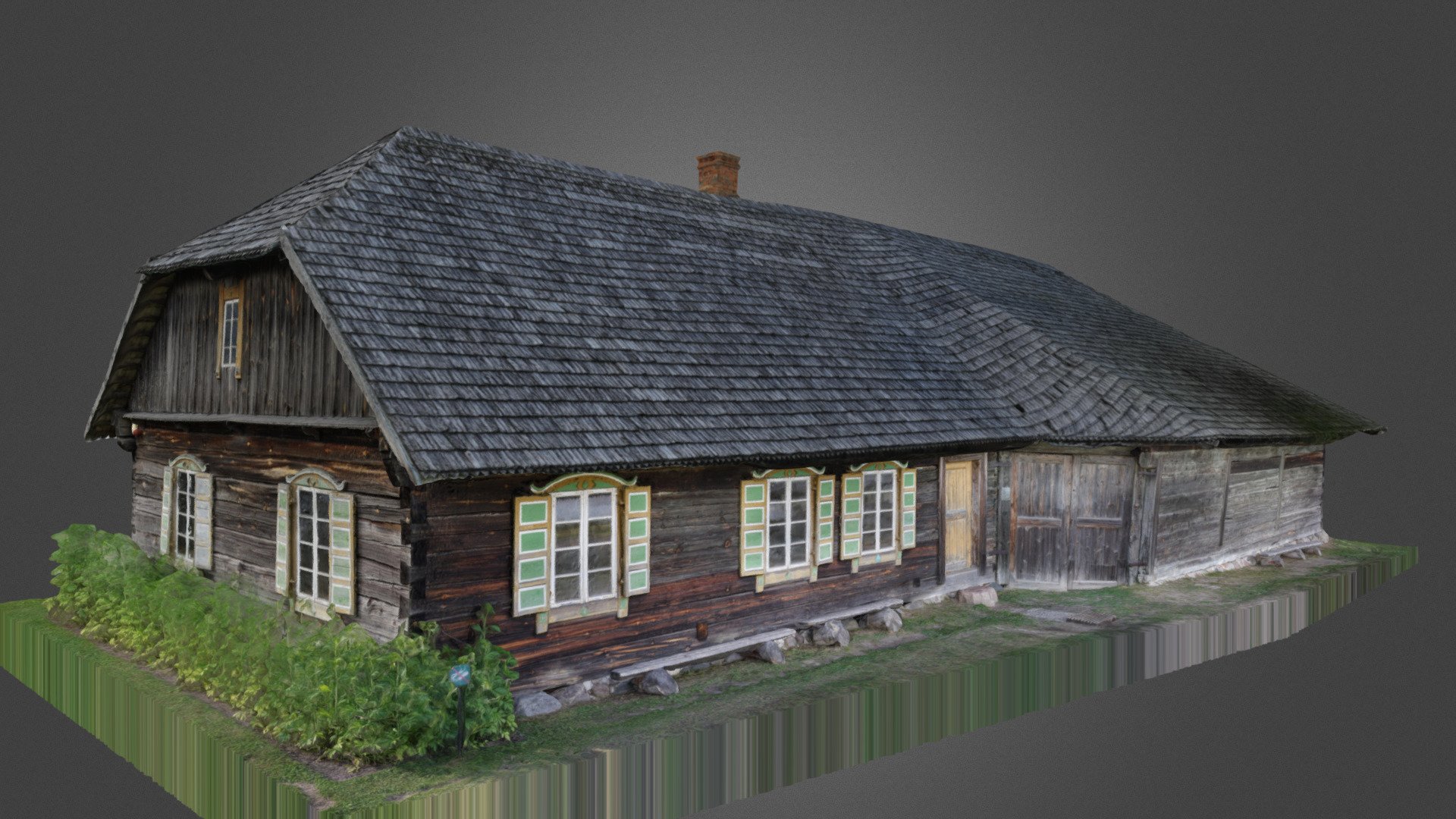 27 | Varduvos karčema. Išorė - 3D model by LIMIS [34a2d62] - Sketchfab