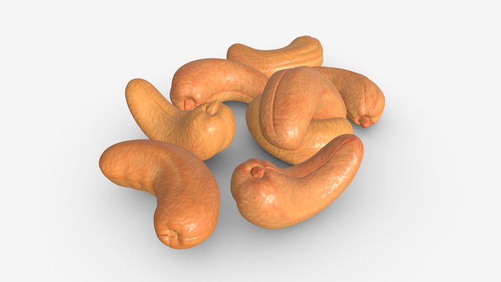 Cashew nuts 3D Model