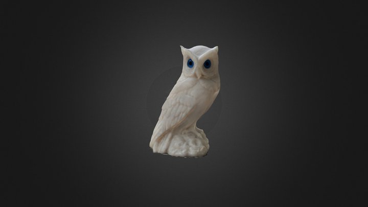 owl statue 3D Model