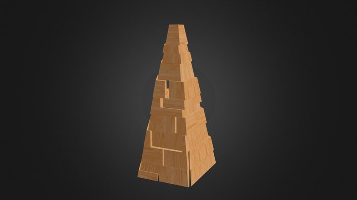 Pirâmide Pentagonal 3D Model