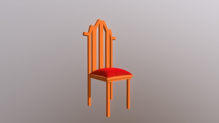 Medieval Wooden Chair