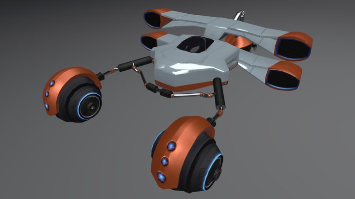 Scorpion Buggy 3D Model