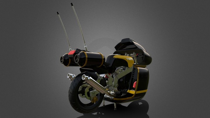 JIBAN MOTO VAICAN 3D Model