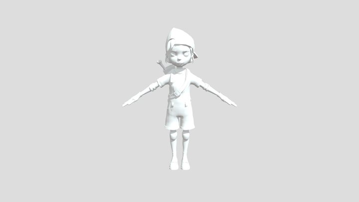 Brave Rig Face 3D Model
