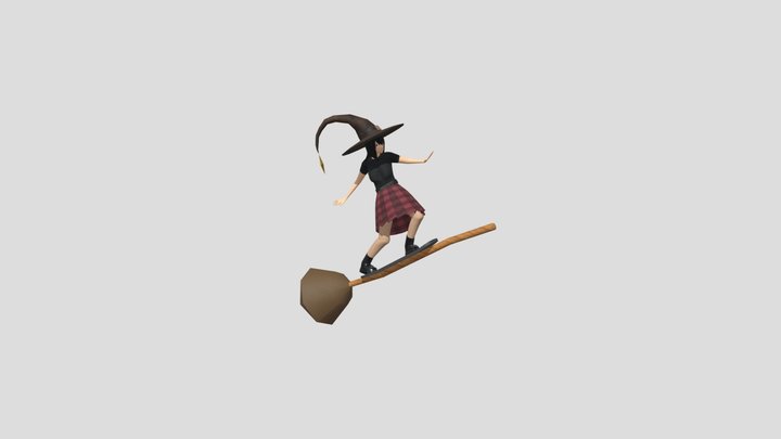 CharacterPosed 3D Model
