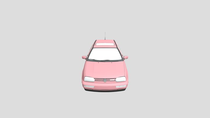 Volkswagen Golf – Modelo 3D gratuito STL