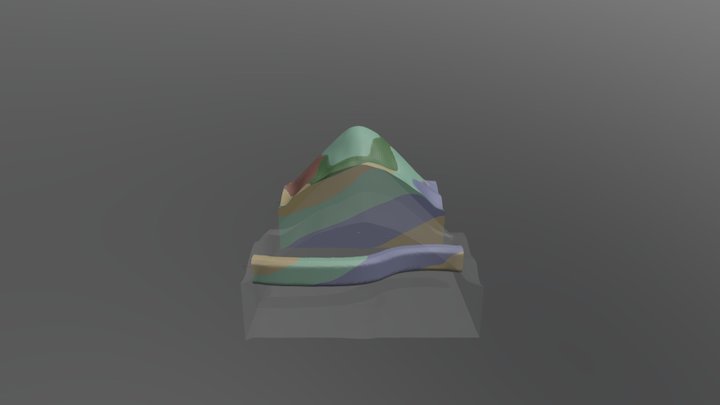 隧道切割模型 3D Model