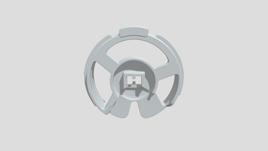Circular plastic wheel-like component