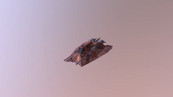 Vaisseau 3D Model