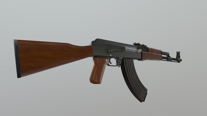 AK47 3D Model