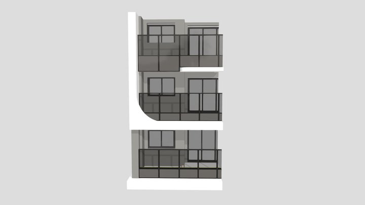 GUARDA-CORPOS 3D Model