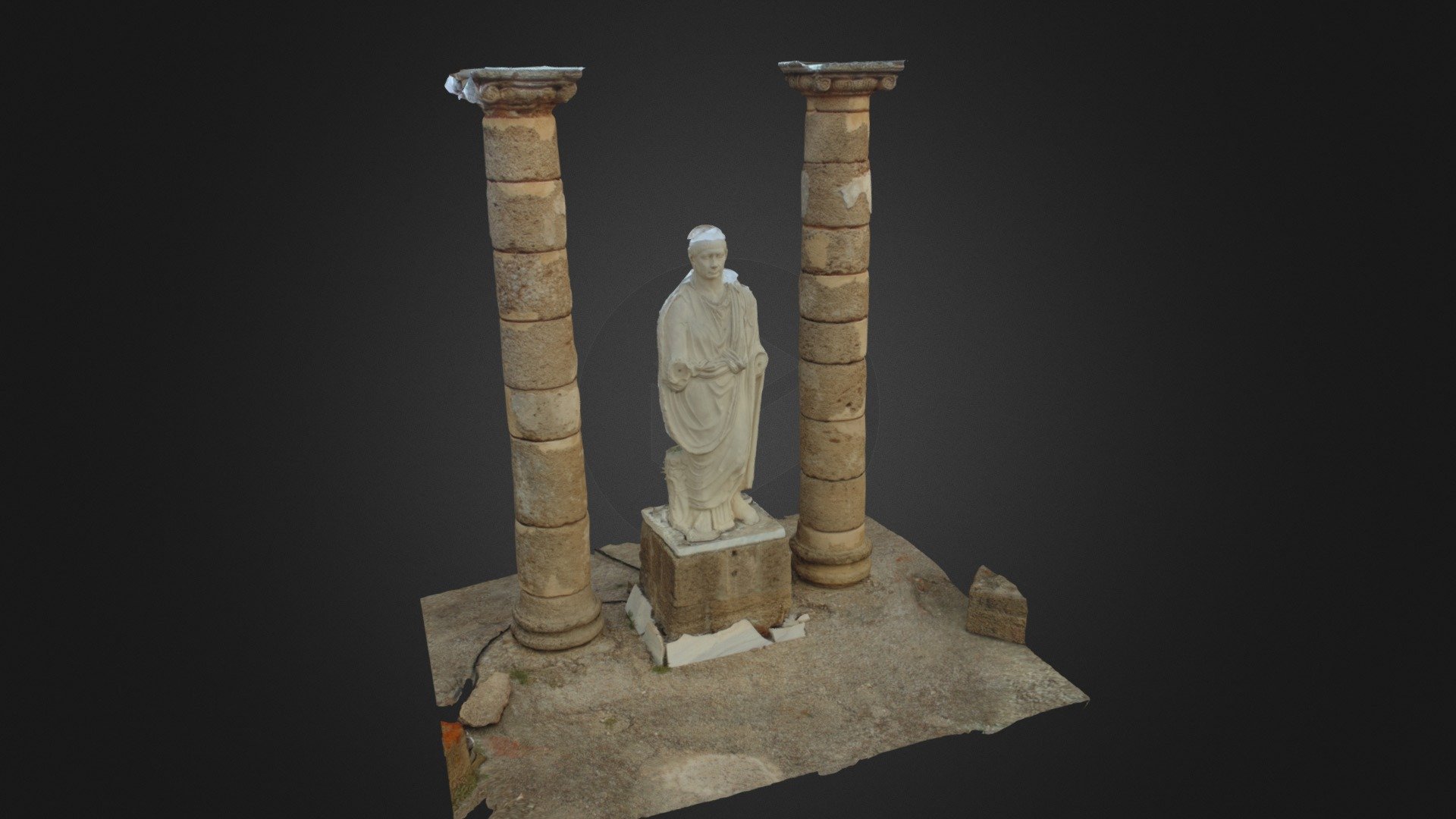 Trajano de la Basilica de Baelo Claudia - Cádiz