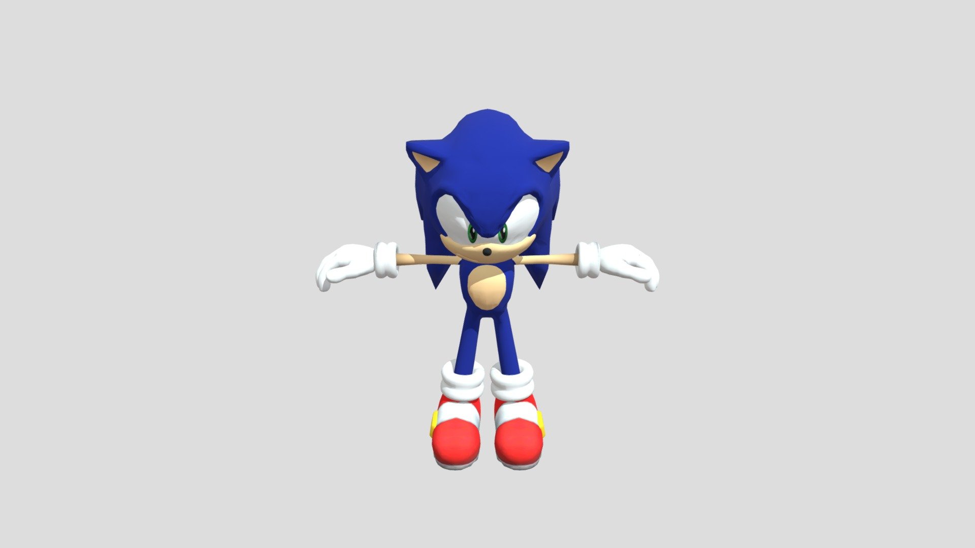 Sonic (Sonic Adventure Dreamcast) - Download Free 3D model by Sonic the  Hedgehog Fan # 9,945,677 (@sonicmaniafan994878) [834a0f4]