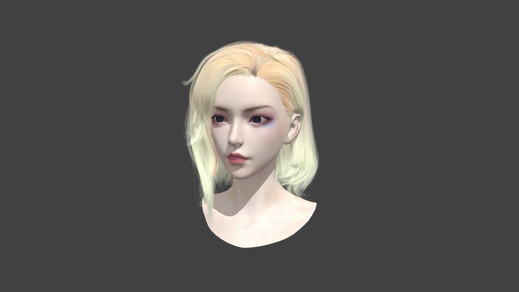 Woman head