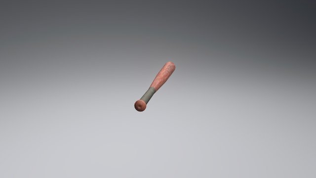 Baseball-Schläger 3D Model