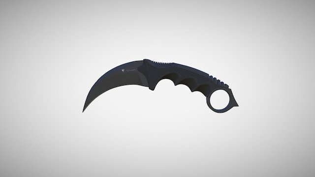 Karambit Knife 3D Model