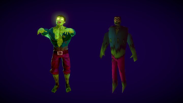zombie1 Medievil psx version unfinished version 3D Model