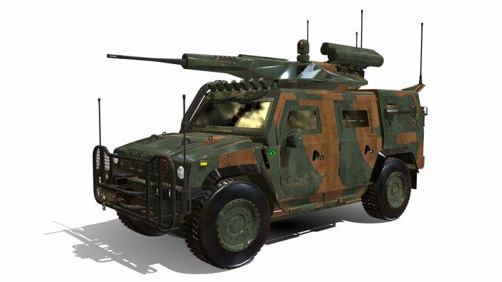 Chápeu Caatinga Exército Brasileiro - 3D model by lopesera2019