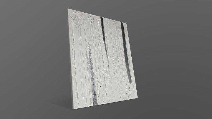 Abstract painting 3D Model