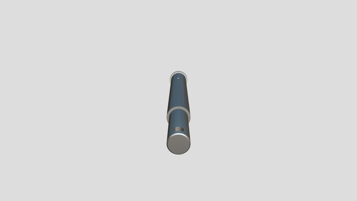 PMC0928480 | 22/28-480*2 Delik Hidrolik Kol Pimi 3D Model