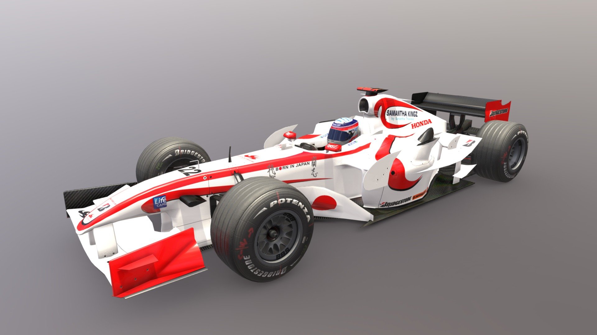 Super Aguri SA05 (Melbourne 2006) - 3D model by Cars & Tracks ...