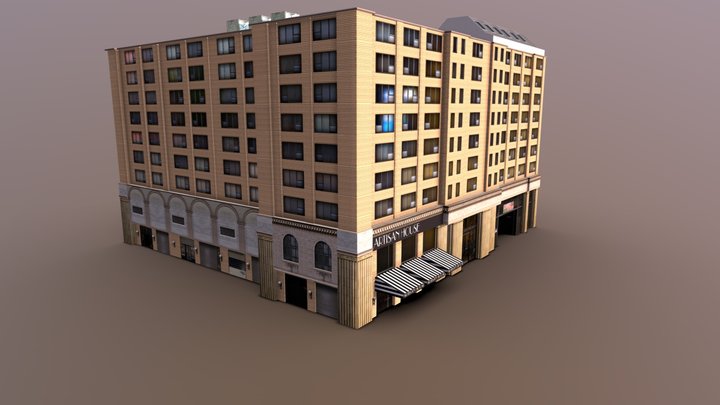Artizan House 3D Model
