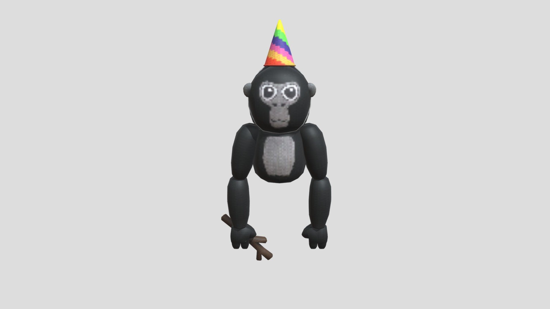 Gorilla-tag-monke-plush-cosmetic For gtag copy - Download Free 3D model ...