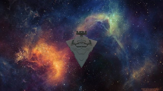 Imperial Star Destroyer Class 2 - Operational 3D Model