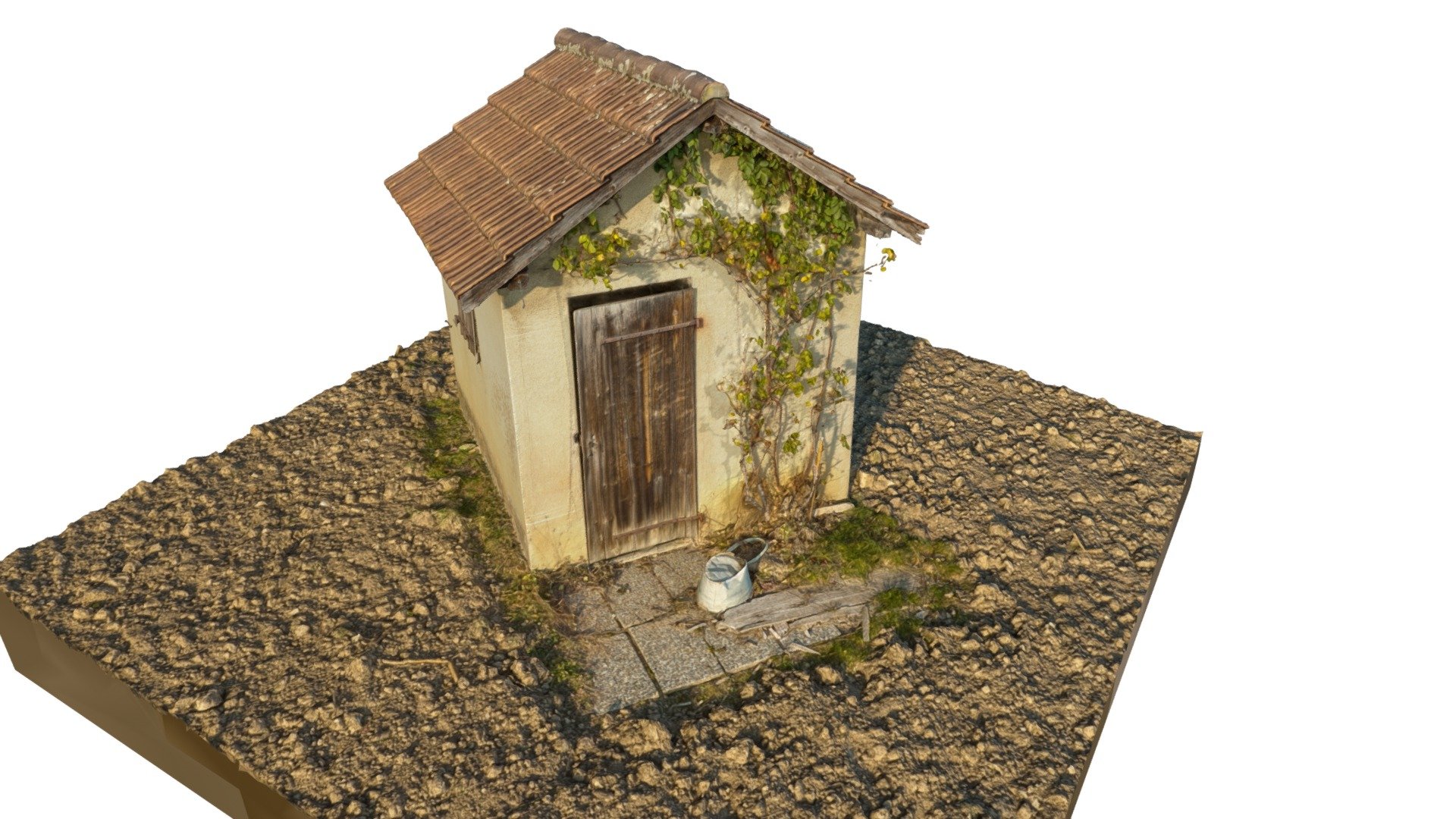 Typical swiss vineyard shed or "Capite"
