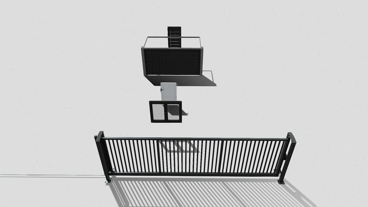 Doors / Window Pack (animation open) 3D Model