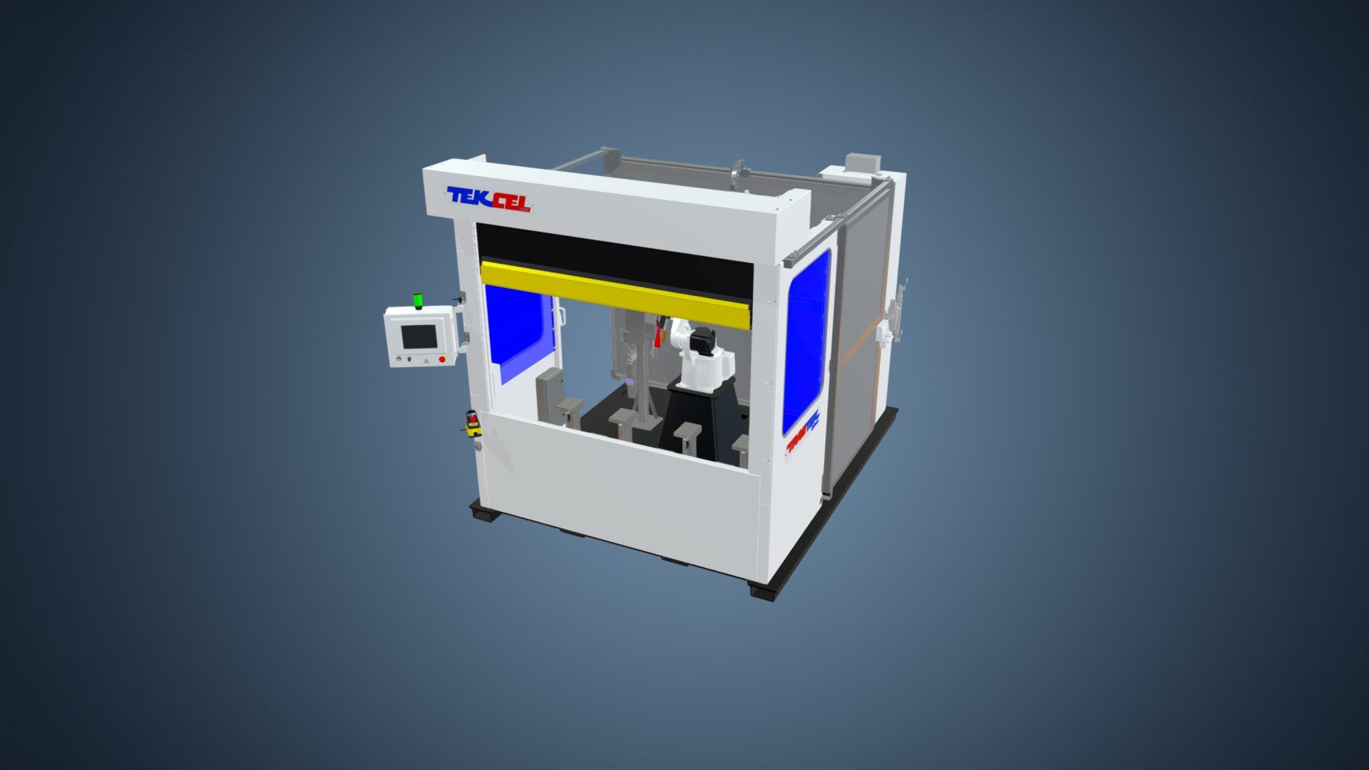 TekCel 1000 SINGLEDOOR WELD — Sketchfab embed 3D viewer