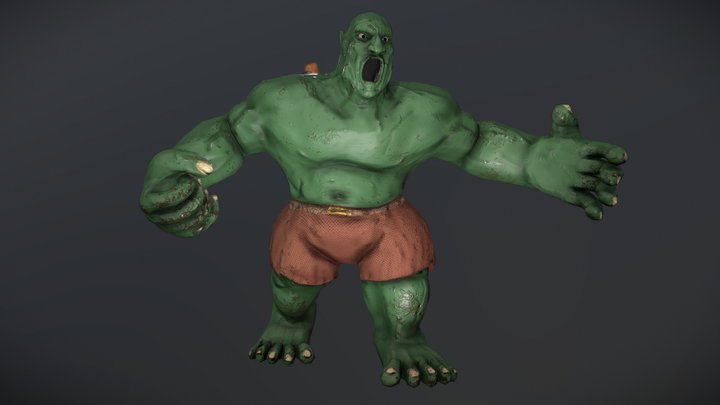 3D 2 - FINAL MONSTER 3D Model