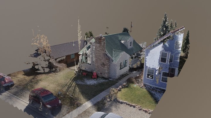 416 Point Cloud Cleaned 3D Model