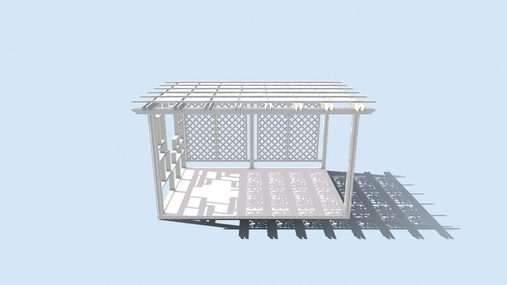 пергола 32 3D Model