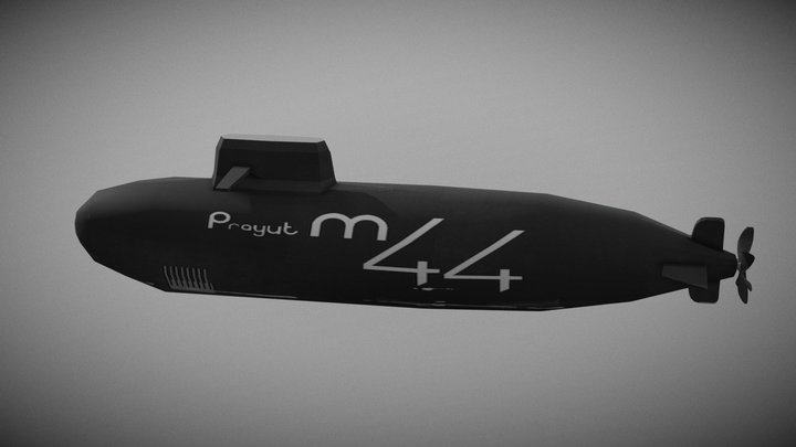 Thai Submarine 3D Model
