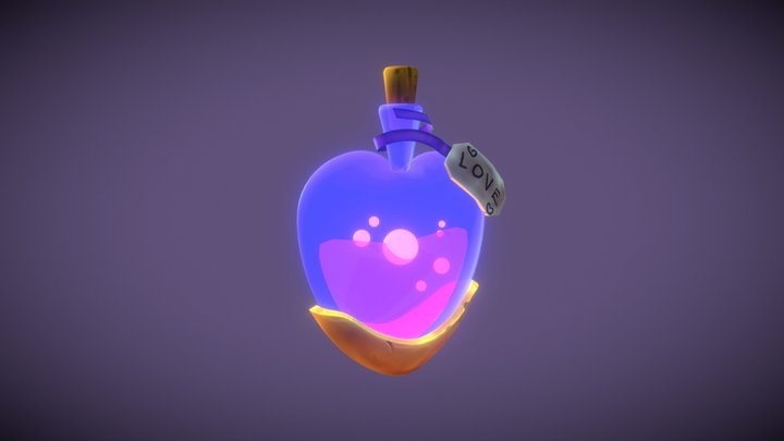 Love Potion 3D Model
