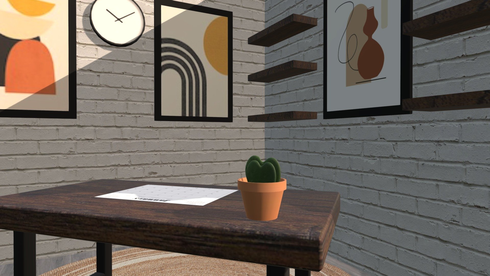 Plant Scene - CGT 116